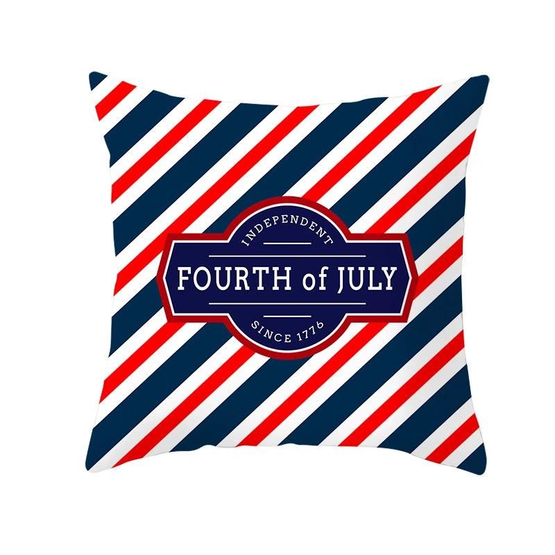 Holiday Decoration Independence Day Series II Back Cushion Cover, Sofa Cushion