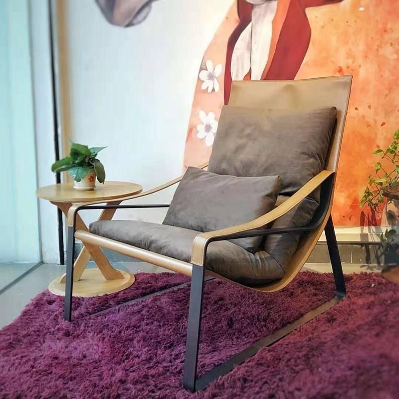 Nova Metal Chair Fabric Upholstered Sofa Chair Recliner Sofa Office Furniture