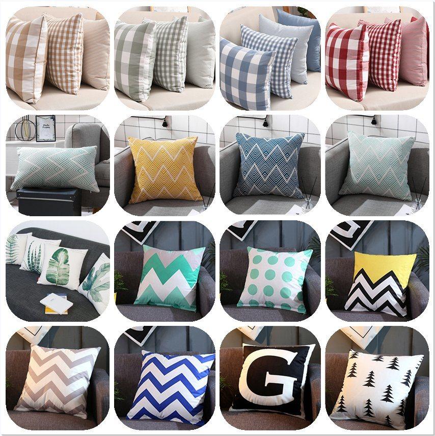 Fashion Polyester Yarn Dyed Jacquard Cushion for Sofa, Travel, Bedding, Neck Pillow, Decorative, Hotel, Chair, Home Textile