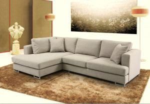 Comfortable L Shape Fabric Sofa Tufted Sofa Set