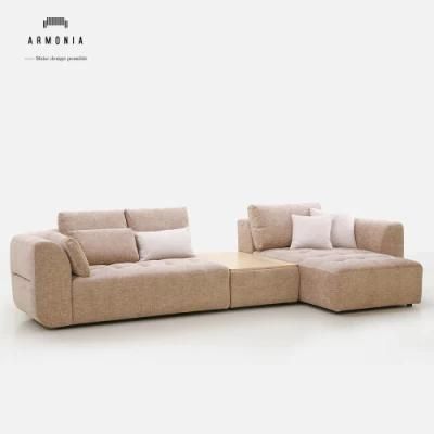 Contemporary Design 3 Seat Sofa with Storage Modular Sofa