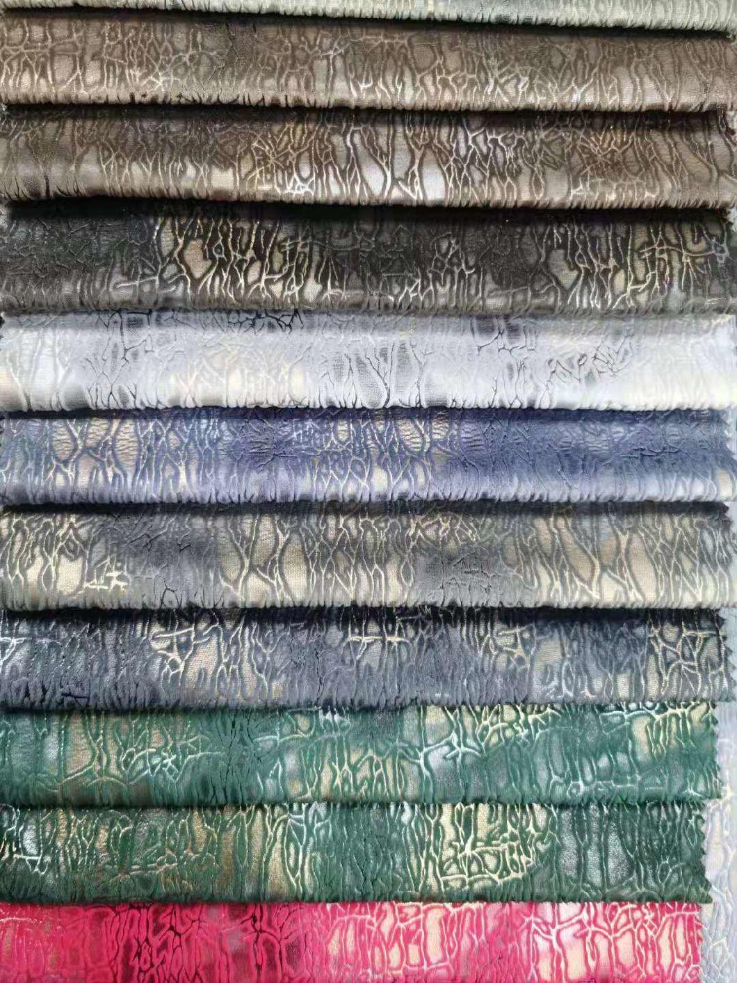 Metallice New Design for Sofa Velvet Fabric