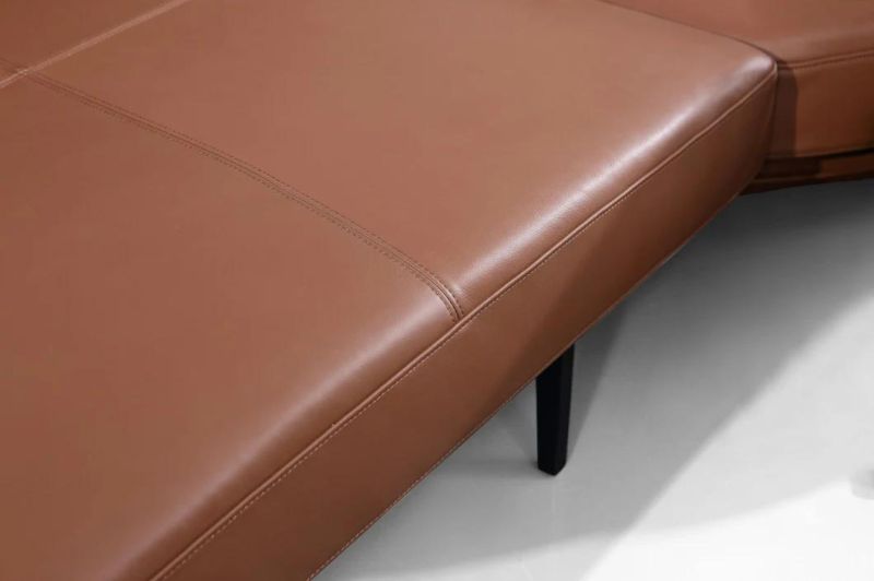 New Modern Sectional Leather Sofa Set L Shape Sofa Set Living Room Furniture GS9020