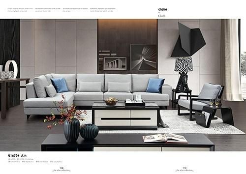 Modern Design Pure Leather U Shape Sofa for Living Room