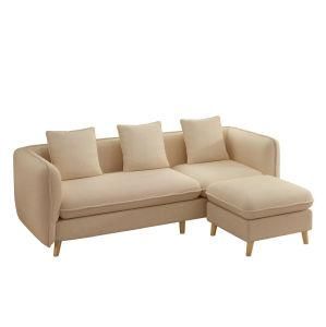 Simple Design Hot Sell Ieka Style Modern Fabric Sofa (S890)