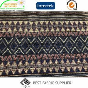 Fashion Yarn Dyed Jacquard Sofa Cushion Hometextile Decorative Fabric
