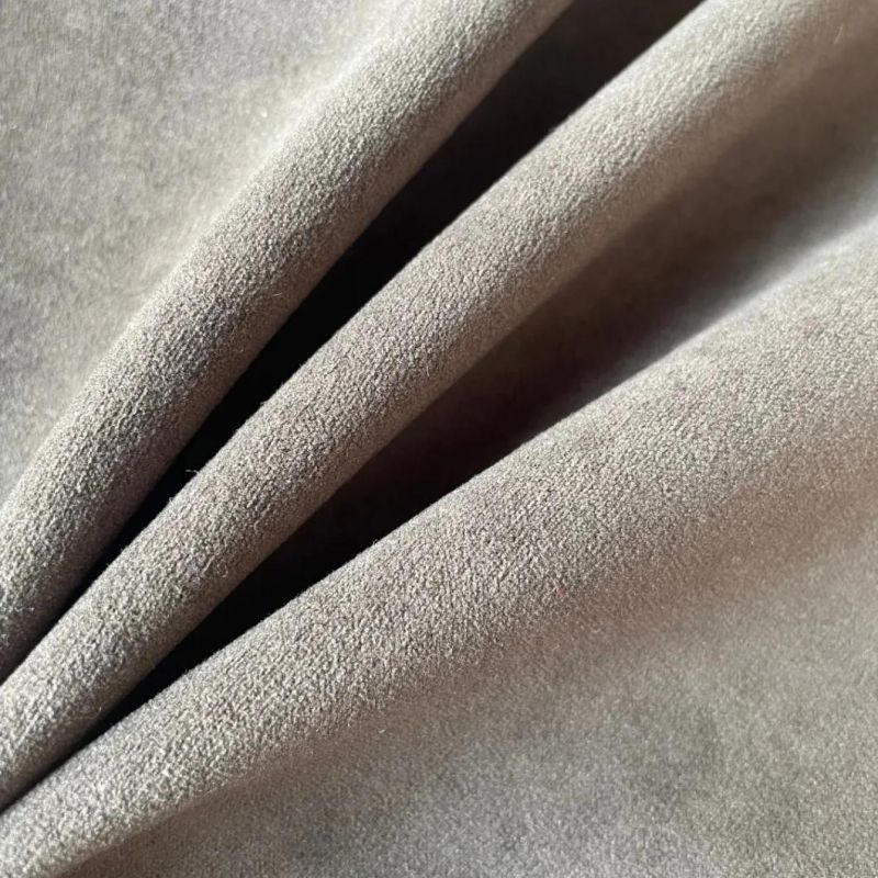 New Arrival Highend Dull Velvet Sofa Fabric Upholstery Cloth Sofa Material (WH19)