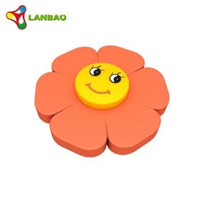 Factory Supply Cute Flower Shape Combination Soft Play Indoor Children Sofa Furniture