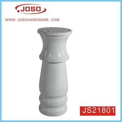White Painted Metal Furniture Leg for Cabinet