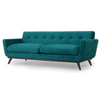 Jakie Velvet Sofa 3 Seater