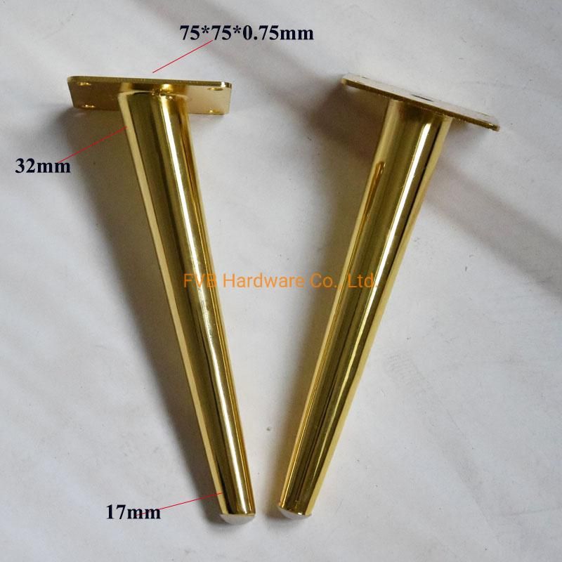 Gold Stainless Steel Sofa Leg 15cm/20cm TV Cabinet Legs