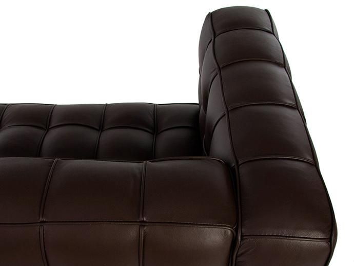 Joseph Hoffmann Cubus Leather Sofa 3001