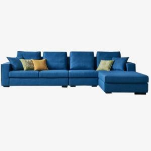 L Shape Simple Design Nordic Fabric Lawson Sofa (S3)