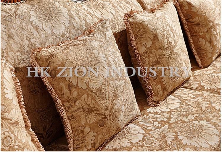 Luxury Lounge Living Room Furniture Sofa Fabric Upholstery Modernos Lounge Chair Sofa European Style Leisure Corner Sofa