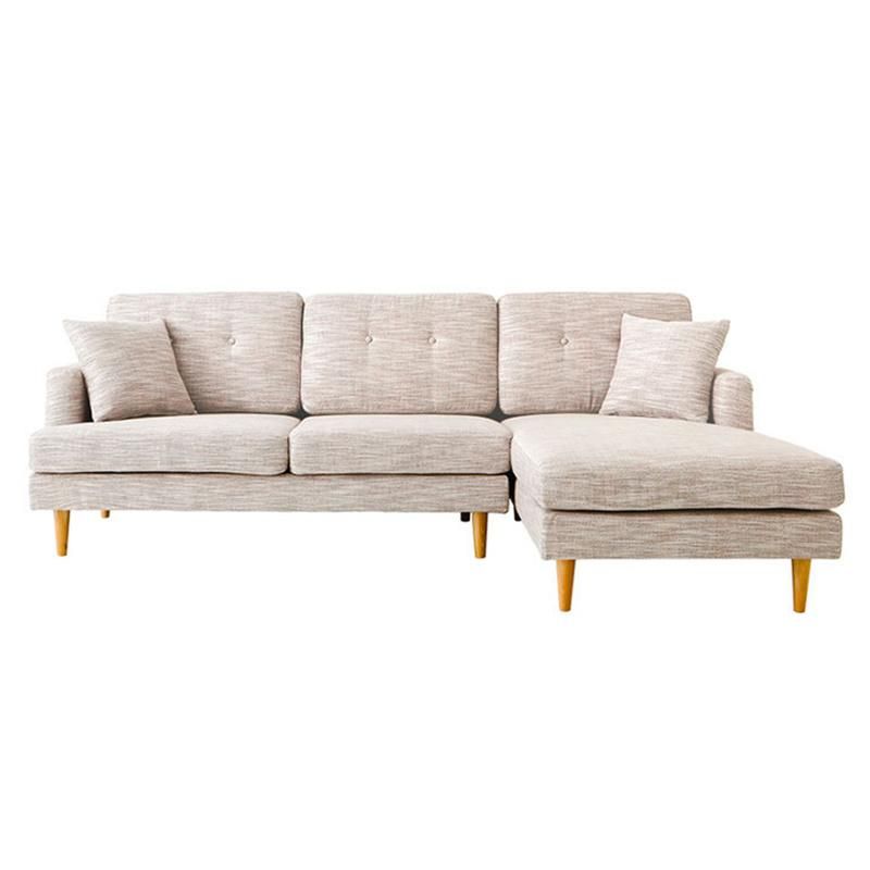 Nova New Design Modern Living Room Furniture Fabric Sectional Sofas 3 Seater L Shape Sofa