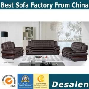 New Arrival Living Room Furniture Genuine Leather Sofa (F099)