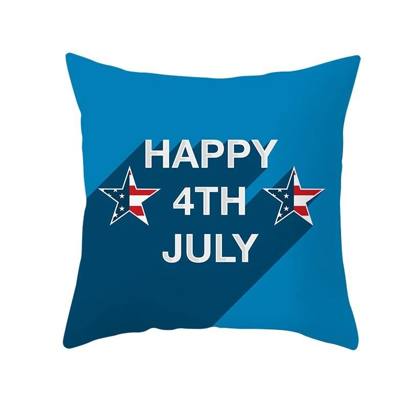 Holiday Decoration Independence Day Series 11 Back Cushion Cover, Sofa Cushion Cover