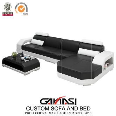 Newest European Design Small Size Sofa with Wood Feet