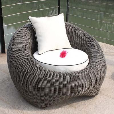 Rattan Chair Sofa Tea Table Combination Outdoor Sofa Chair