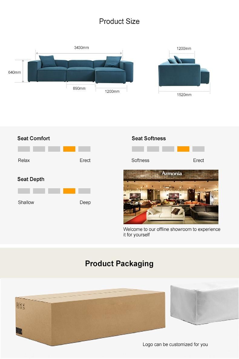 Modular Modern Furniture Living Room Furniture Combination Sofa