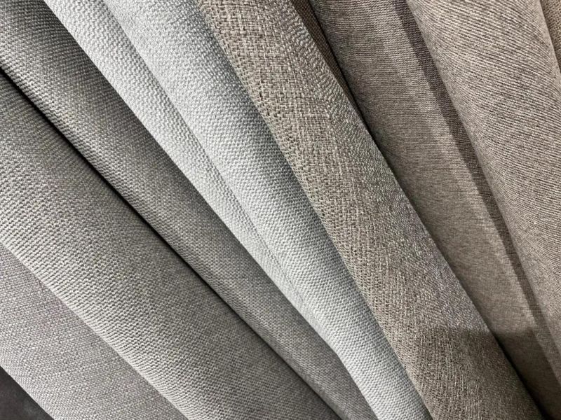 New Arrival 100%Fake Linen Fabric Double Faces Upholstery Fabric Furniture Fabric Sofa Fabric (QH)