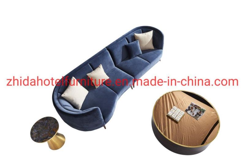Round Shape Villa Antique Home Furniture Living Room Sofa