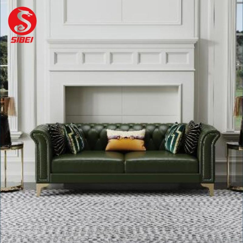 Hot Selling Modern Home Furniture Leather Living Room Sofa Furniture Set