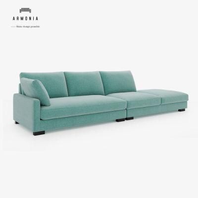 High Back Fabric Modular Sectional Setings Modern Furniture Recliner Sofa