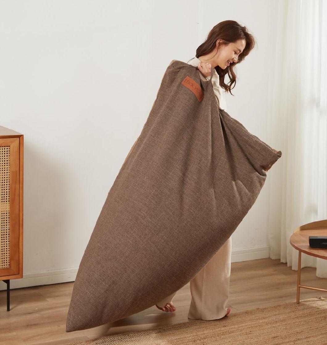 Triangle Bean Bag Bedroom Creative Lounge Chair Lazy Sofa