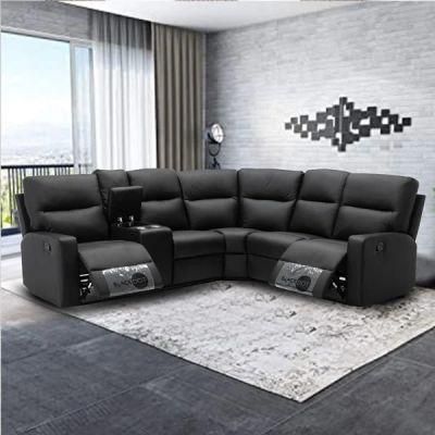 2021 Family Brendan Black Living Room Sofa