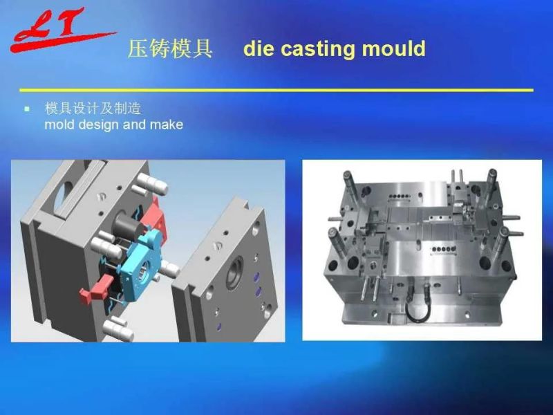 China Alloy Metal Die Casting Company LED Radiator Shell