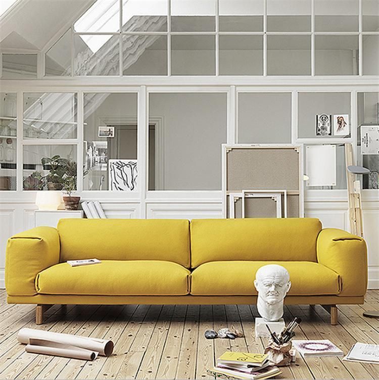 The Latest European Style Furniture Leather Sofa