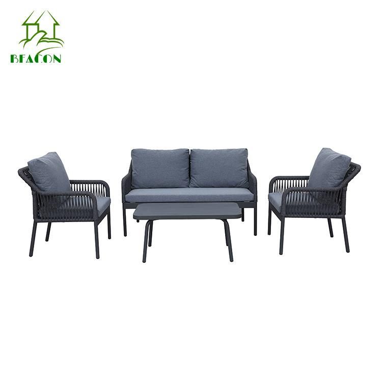 Wholesale Modern Style Aluminum Frame Furniture Outdoor Sofa for Home Hotel Garden Patio