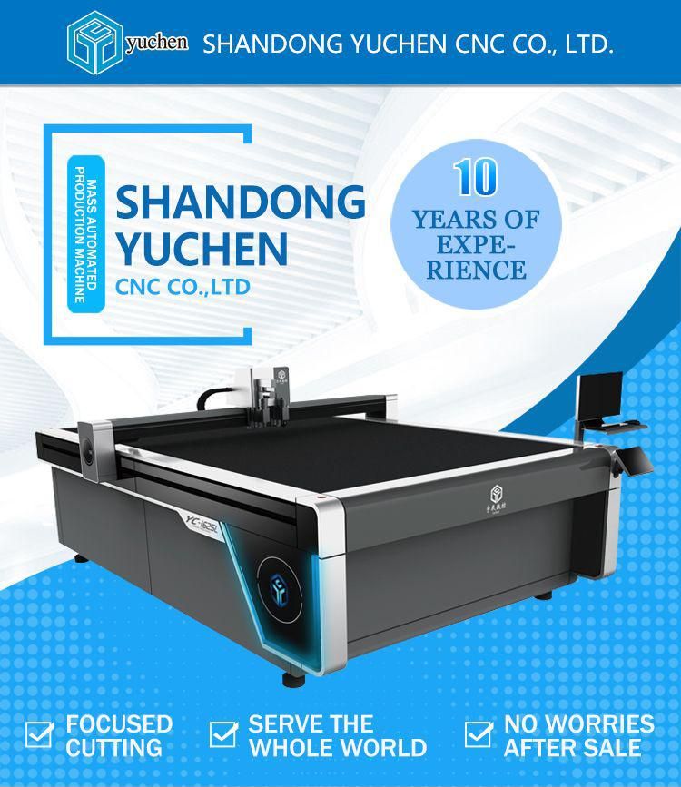 Yc-1625L Professional Sofa Fabric CNC Cutting Machine