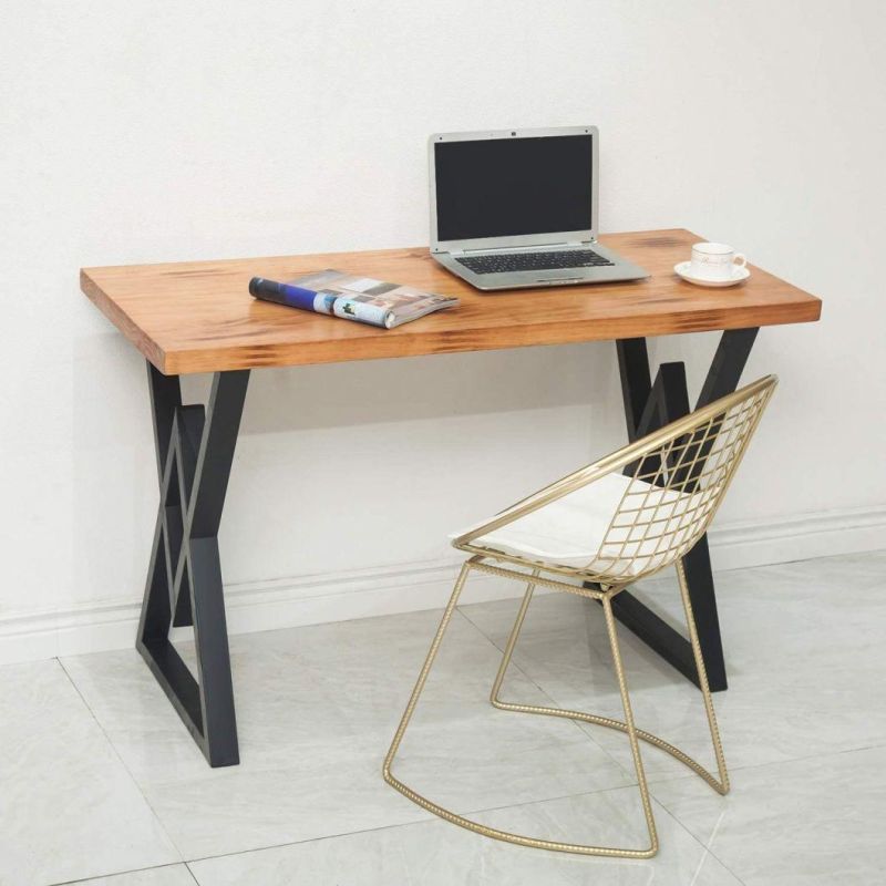 Customized Metal Matt Black Steel Bench Legs Modern OEM/ODM Square Metal Iron Table Leg Simple Design Dining Office Furniture Computer Desk Legs