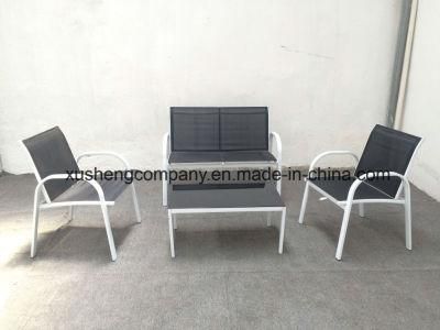 Outdoor Living Furniture Sofa with Steel Legs