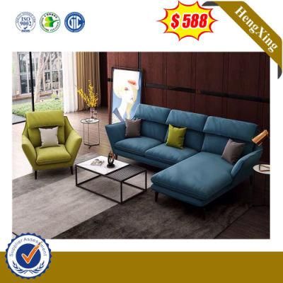 Nordic L Shape Lobby Furniture Hotel Living Room Fashion Fabric Sofa