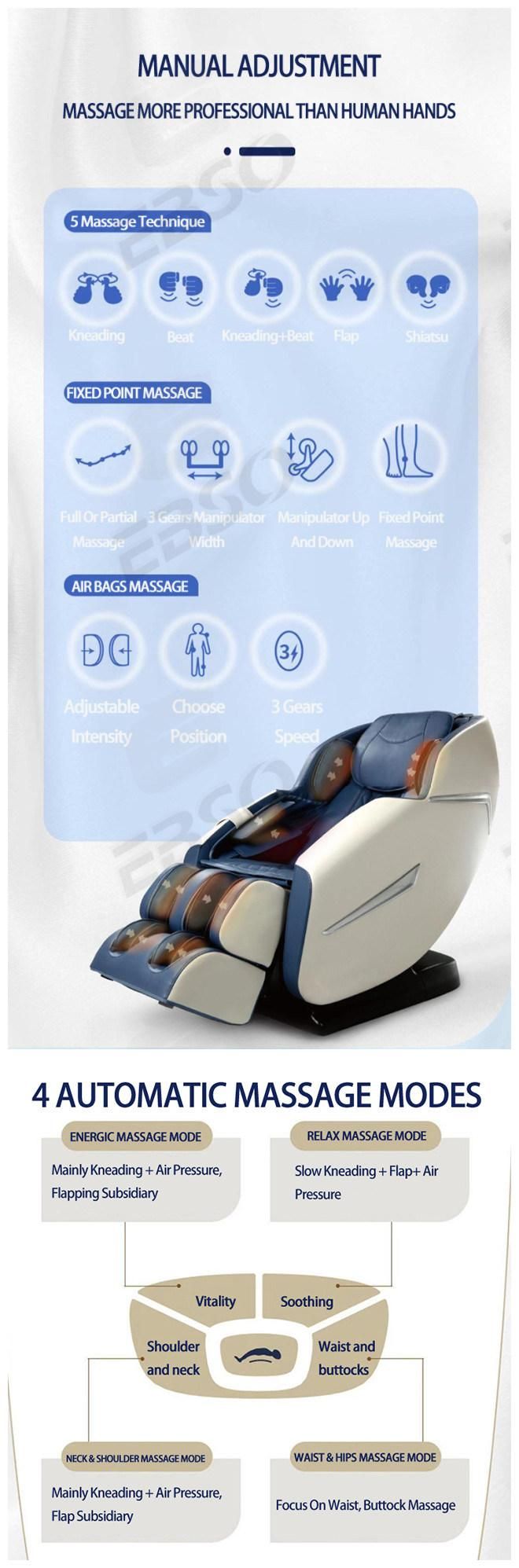 Luxurious Intelligent Full Body Electric Massage Sofa with SL Track Luxury Leisure Equipment