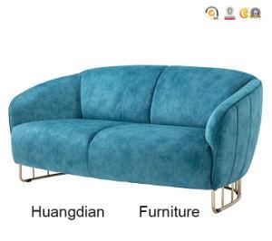 Leisure Optional Leather Metal Legs Room Sofa Reception Room Sofa