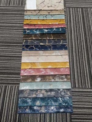 for Sofas or Curtains Dutch Velvet Bronzing Process Composite Fabric