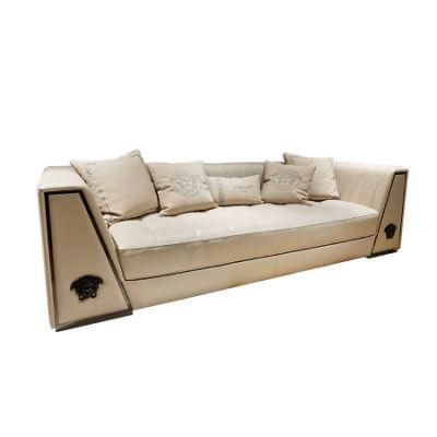 Zhida High End Modern Living Room Comfort Fashionable Luxury Home Furniture Italian Design Sectional Velvet Sofa