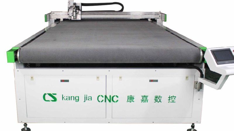 Automatic CNC PU Leather Cutting Machine for Sofa Shoemaking Luggage Car Upholstery