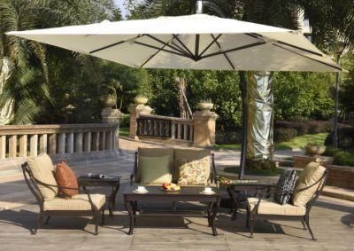 Luxury Garden Sofa Set Aluminum Outdoor Furniture