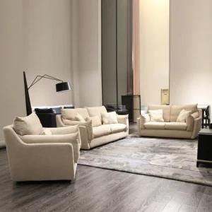 Beige 321 Fabric Sofa for Living Room Furniture