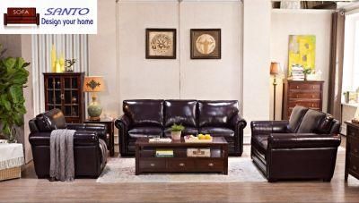European Modern Style Italy Leather Sofa Living Room Modern Furniture Sofa