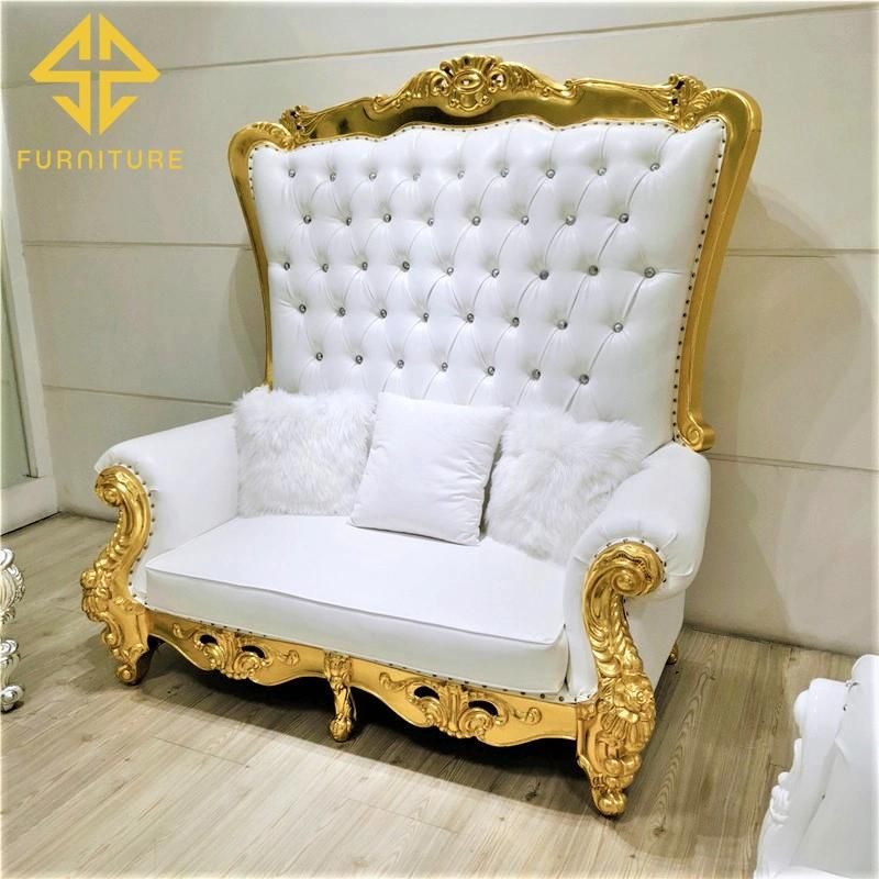 Hotel Queen Throne Wedding Sofa for Event Banquet