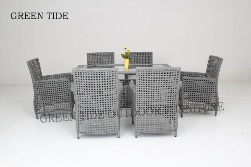 New Design Outdoor Garden Patio Rattan Furniture Dining Sofa Set for Home