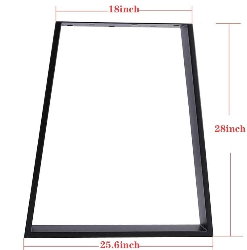 Factory Custom Spray Painting Metal Table Legs