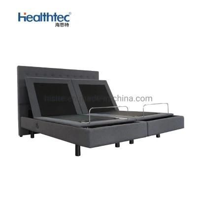 Ergonomic Height Adjustable Massage Wireless Remote Flashlight Motorized Adjustable Sofa Bed