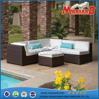 Wholesales Outdoor Furniture Leisure Rattan Sofa Sectional Wicker Sofa Set